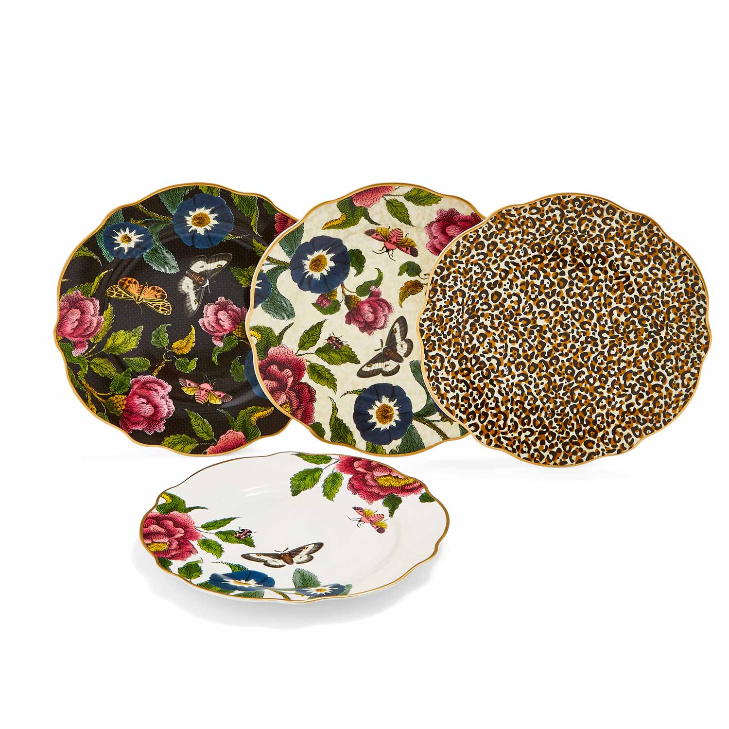 Creatures of Curiosity Dessert Plates Set of 4 (Assorted) image number null